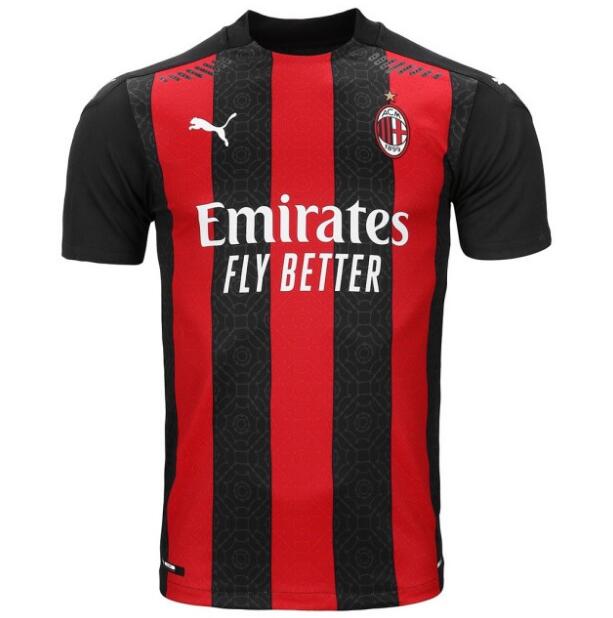 AC Milan Home Kit Soccer Jersey Player Version 2020/21